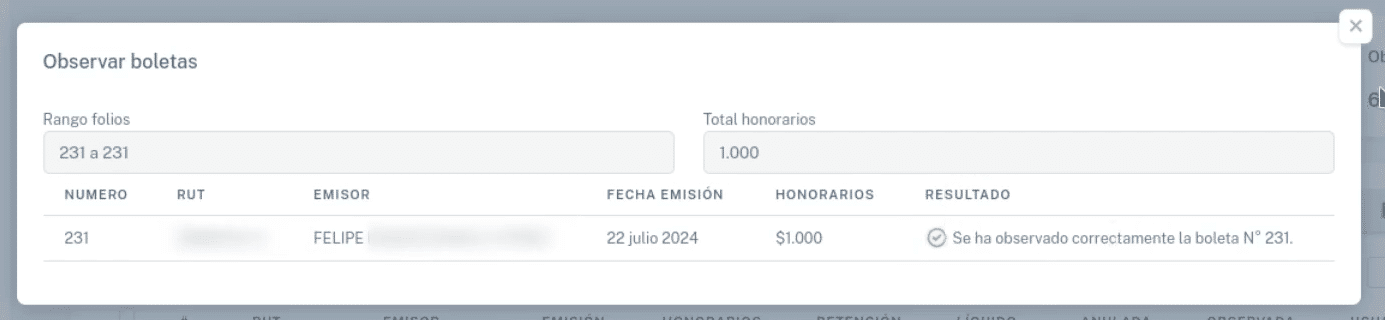 Resultado de observar boleta