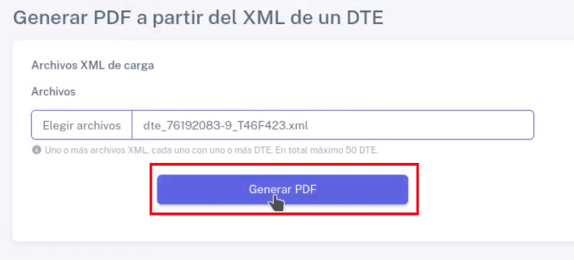 Botón para Generar PDF