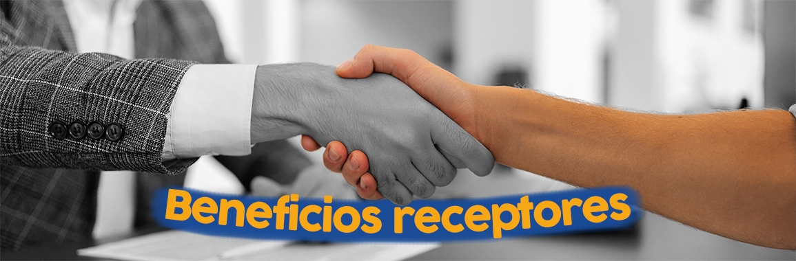 Beneficios para receptores de boletas de terceros